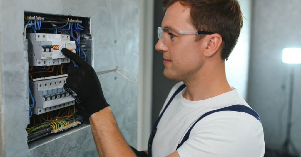 electrician electric panel